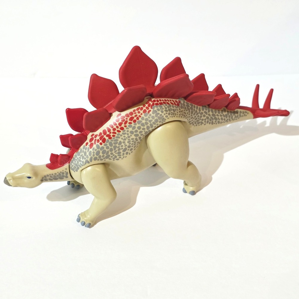 Playmobil Dino Stegosaurus From Set 9432 Dinosaur Figure 9" Long 4.5" Tall